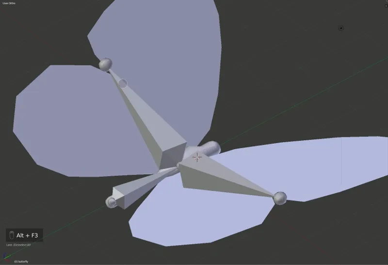 Butterfly parent to armature