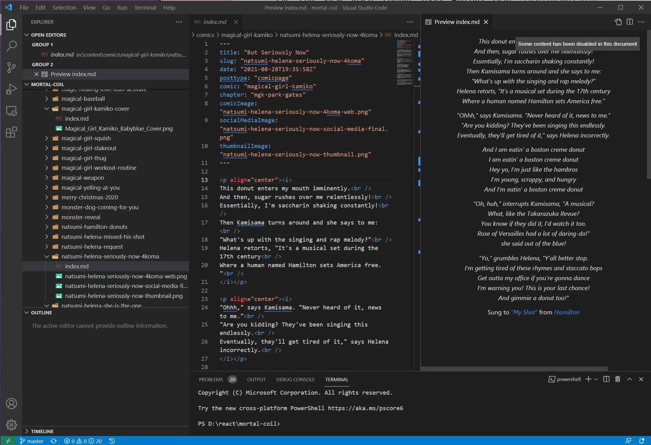 Visual Code Editor