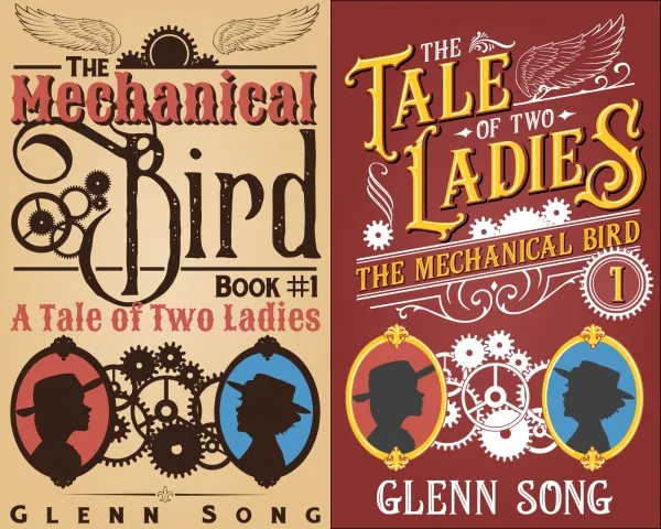 The Mechanical Bird Book 1 cover progress