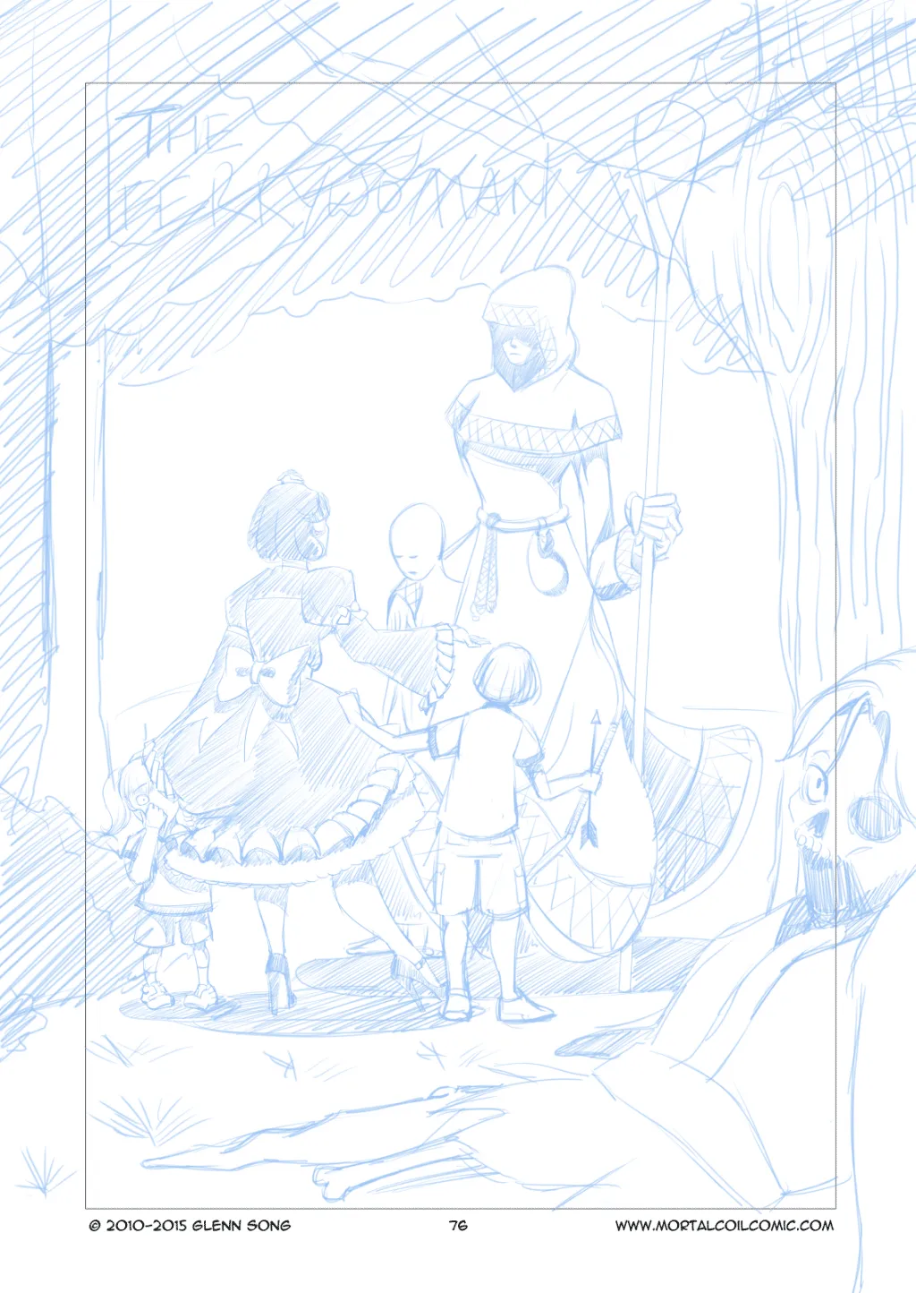 The Ferrywoman - 1 Pencils