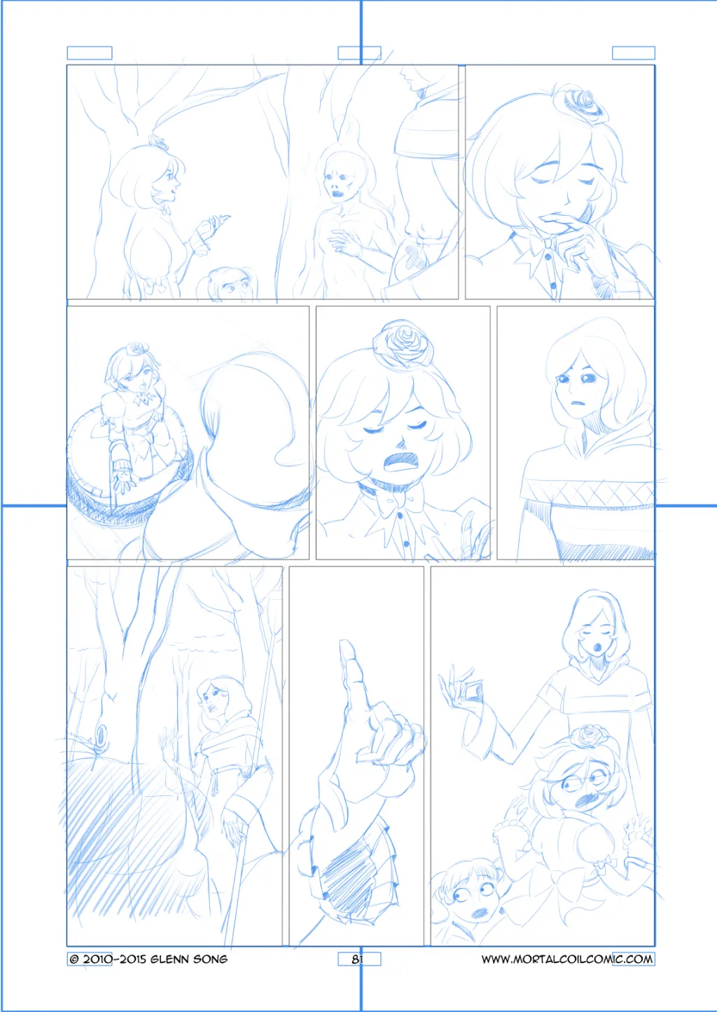 The Ferrywoman - 6 Pencils