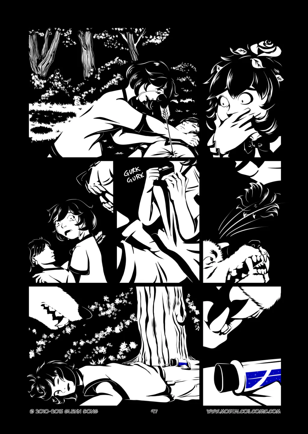 The Miracle, Page 1 Art