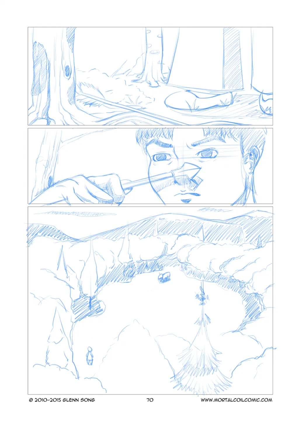 Archer of the West - 1 Pencils