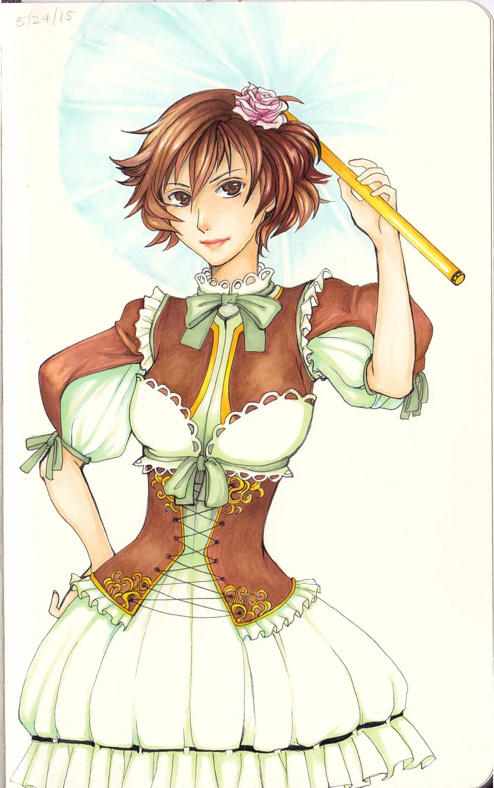 Kamiko Fan art by Yang Shan