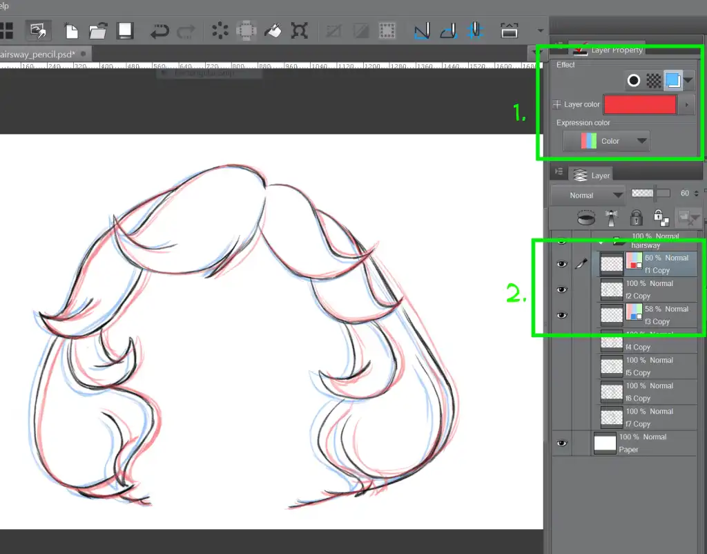 Animating with Manga Studio and GIMP